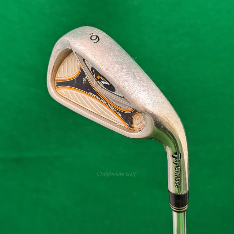 TaylorMade r7 Single 6 Iron Factory T-Step 90 Steel Regular