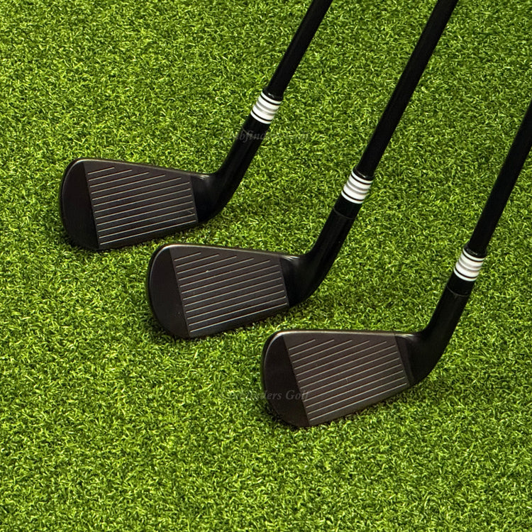 Titleist T200 Black Forged 2025 Limited 4-PW Iron Set AMT Black S300 Steel Stiff
