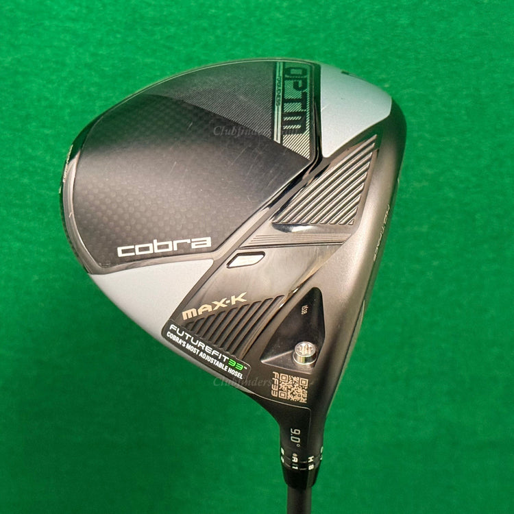 Cobra OPTM MAX-K 2026 9° Driver Project X Cypher Fifty 6.0 Stiff w/ HC