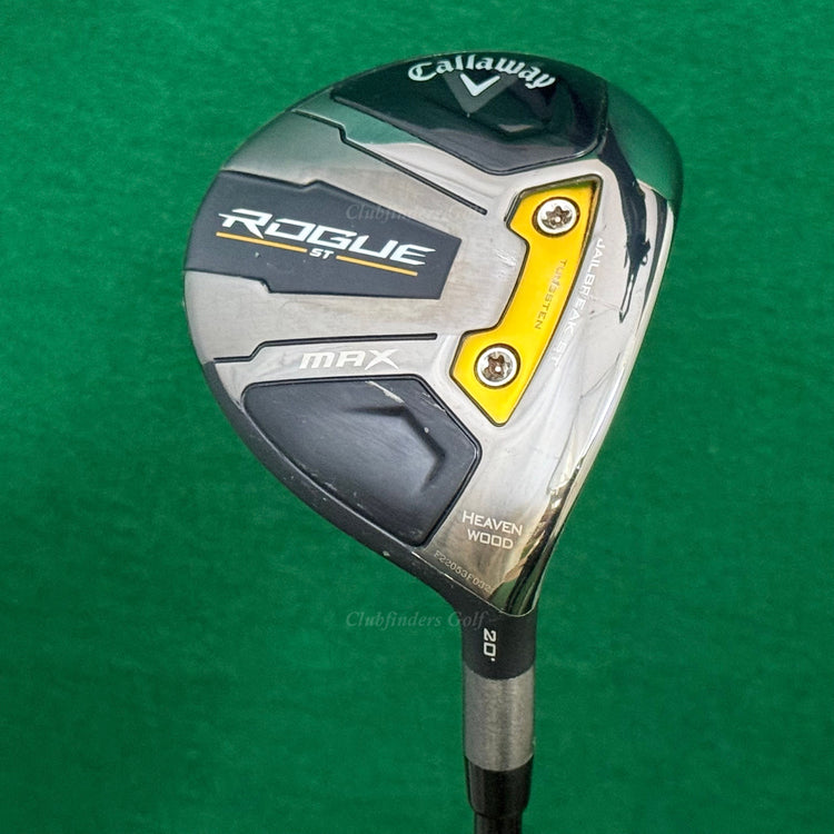 Callaway Rogue ST MAX 20° Fairway Wood Heaven Wood Fujikura Pro 70 Regular