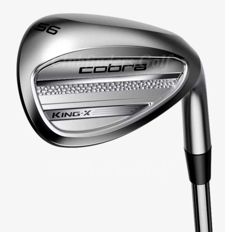 NEW Cobra 2025 KING-X Satin Chrome 56° Sand Wedge Flex True Temper Vector