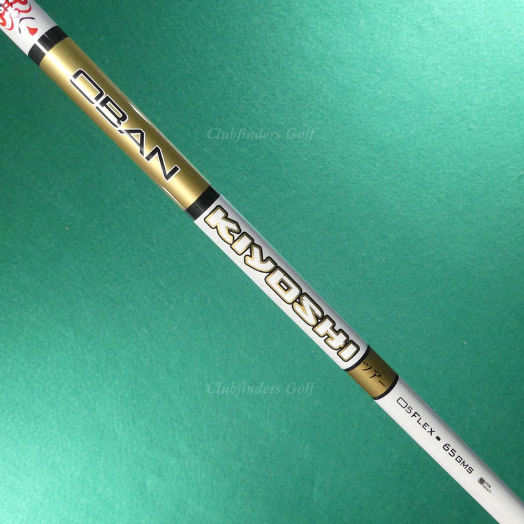 Oban Kiyoshi White 65g .335 05 Extra Stiff 41.75" Pulled Graphite Wood Shaft