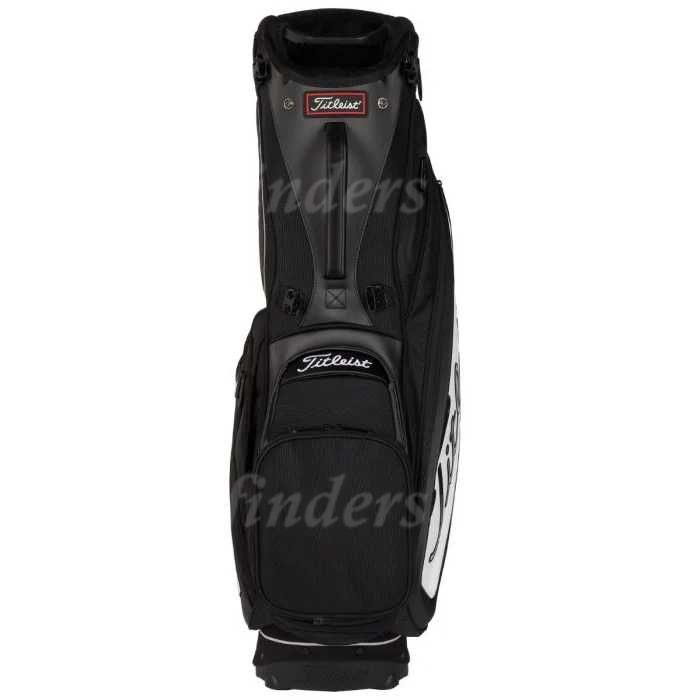 NEW Titleist Premium Black/White Golf Stand Bag w/ Raincover
