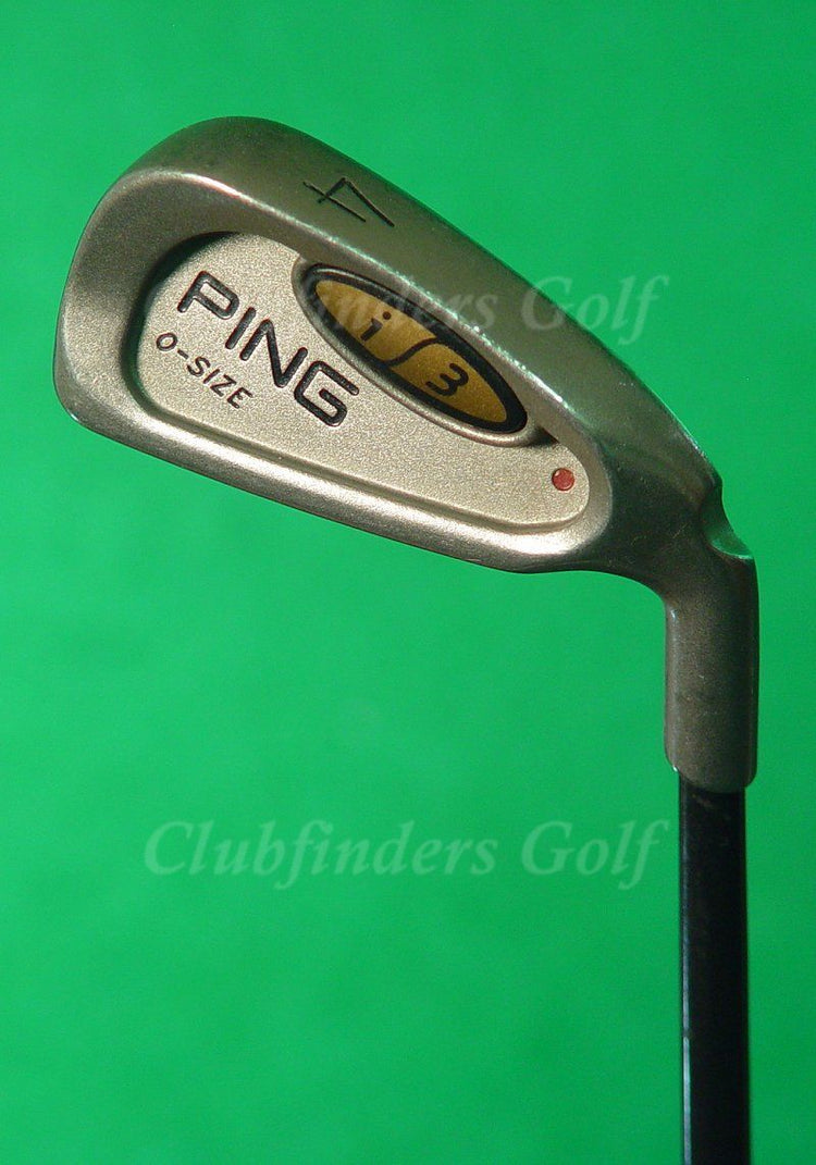 Ping i3 O-Size Maroon Dot Single 4 Iron 350 Series Graphite Extra Stiff