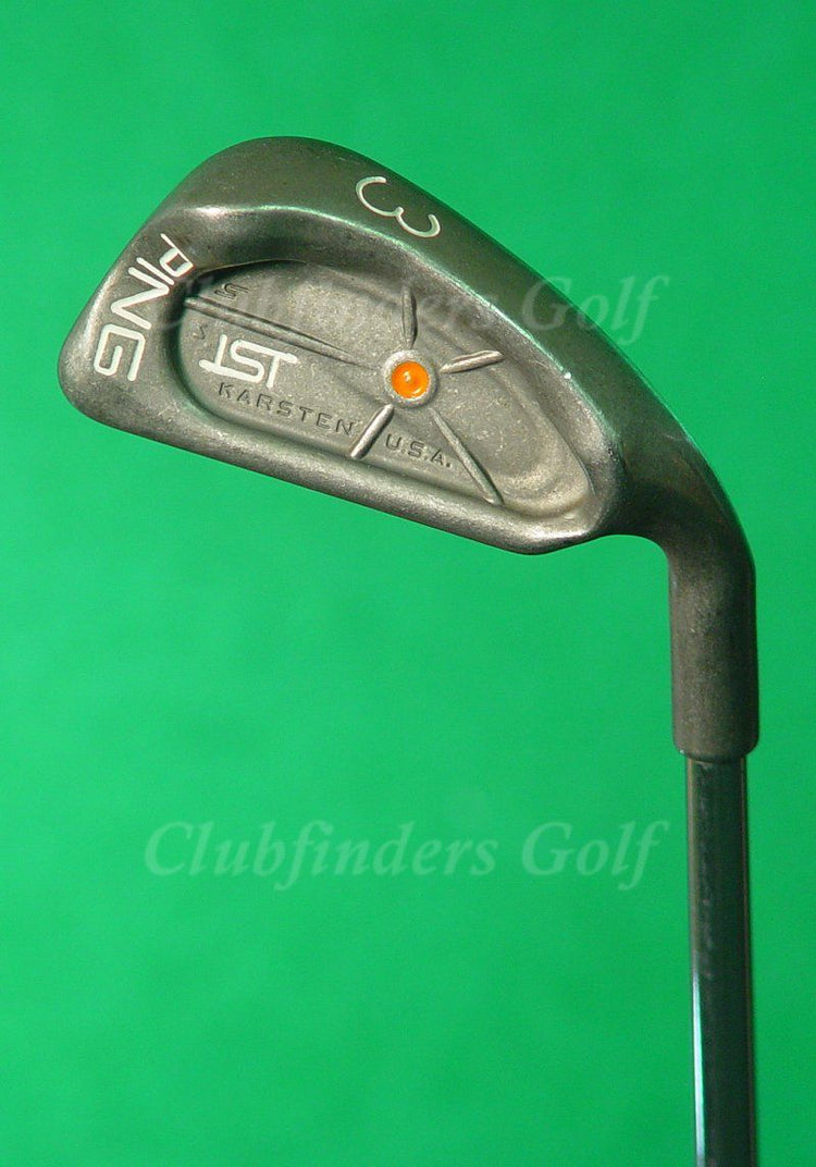 Ping ISI Stainless Orange Dot Single 3 Iron Cushin JZ Steel Stiff