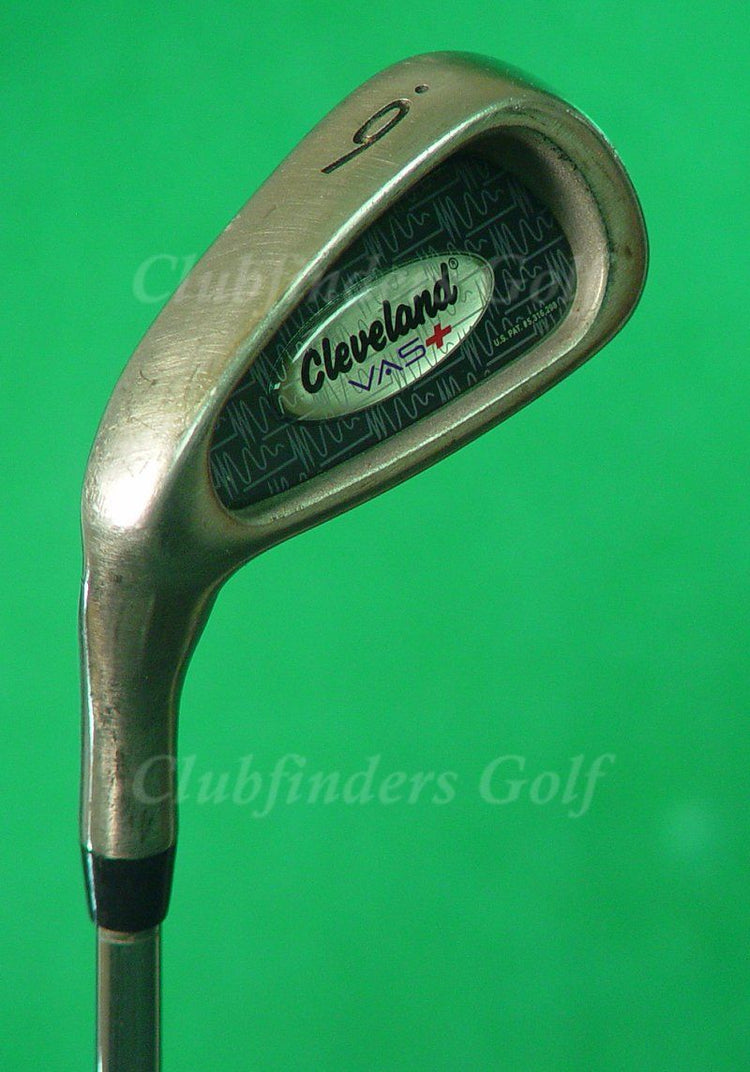 LH Cleveland VAS+ Single 6 Iron Factory True Temper Steel Firm