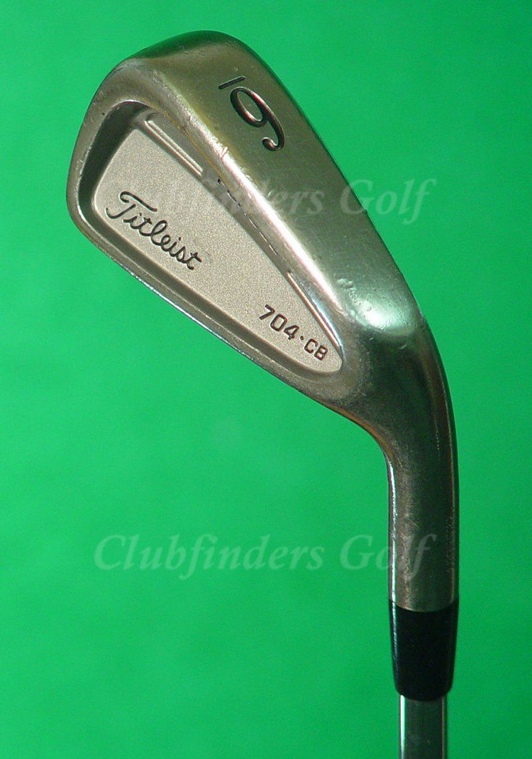 Titleist 704.CB Forged Single 6 Iron True Temper Dynamic Gold S300 Steel Stiff