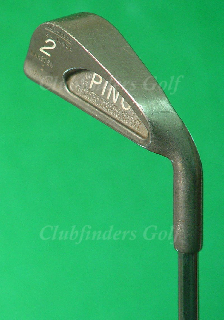 Ping Karsten I Patent Pending Single 2 Iron True Temper Stepped Steel Stiff