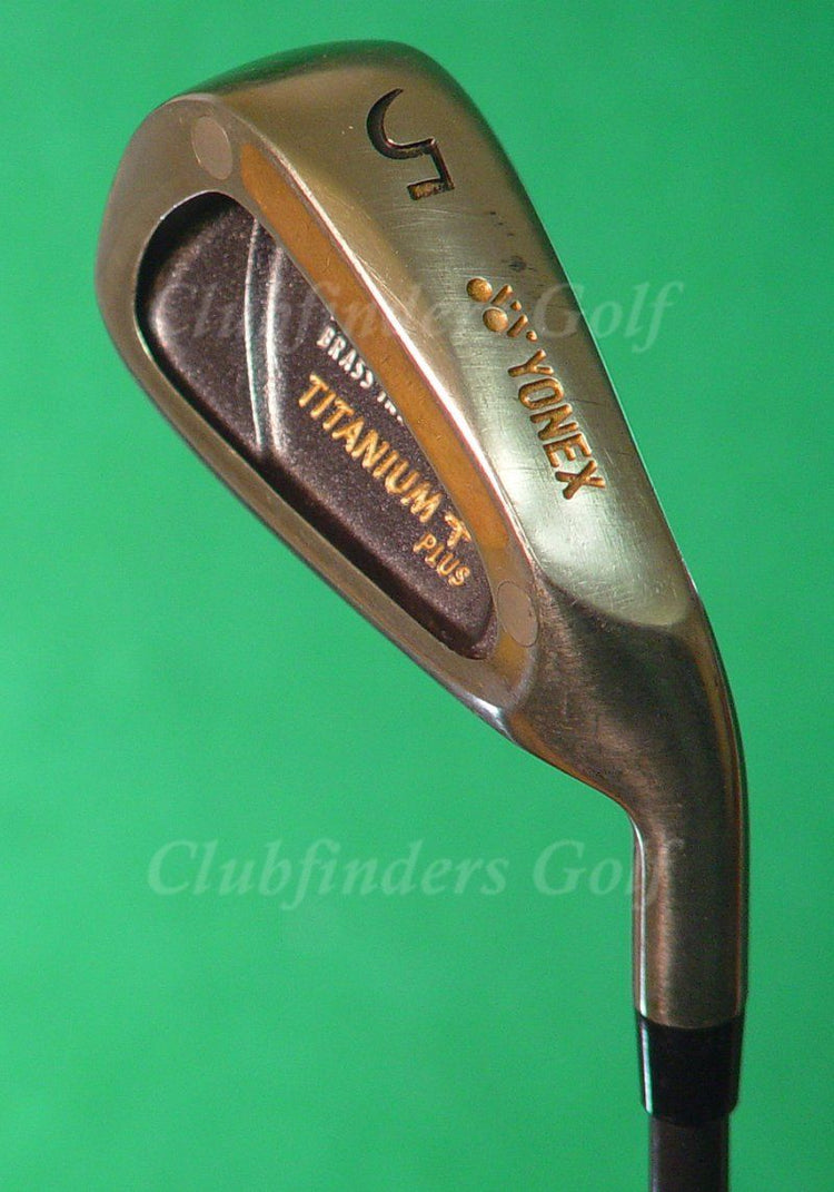 Yonex Tungsten Brass Insert Titanium Plus Single 5 Iron Factory Graphite Regular