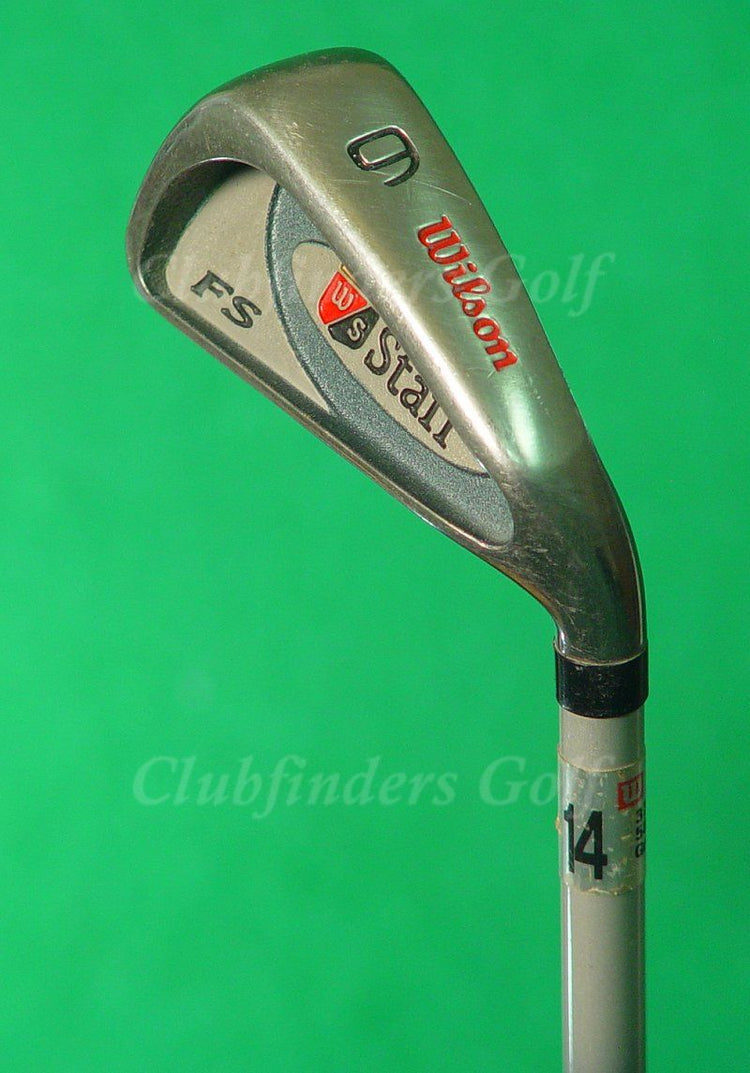 Lady Wilson Fat Shaft Staff Single 6 Iron UST Factory Graphite Ladies DEMO