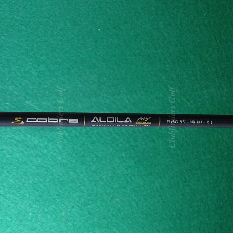 Lady King Cobra SS Oversize Single 9 Iron Aldila HM Tour 55g Graphite Women's